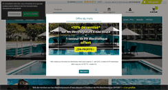 Desktop Screenshot of piscine-discount.info
